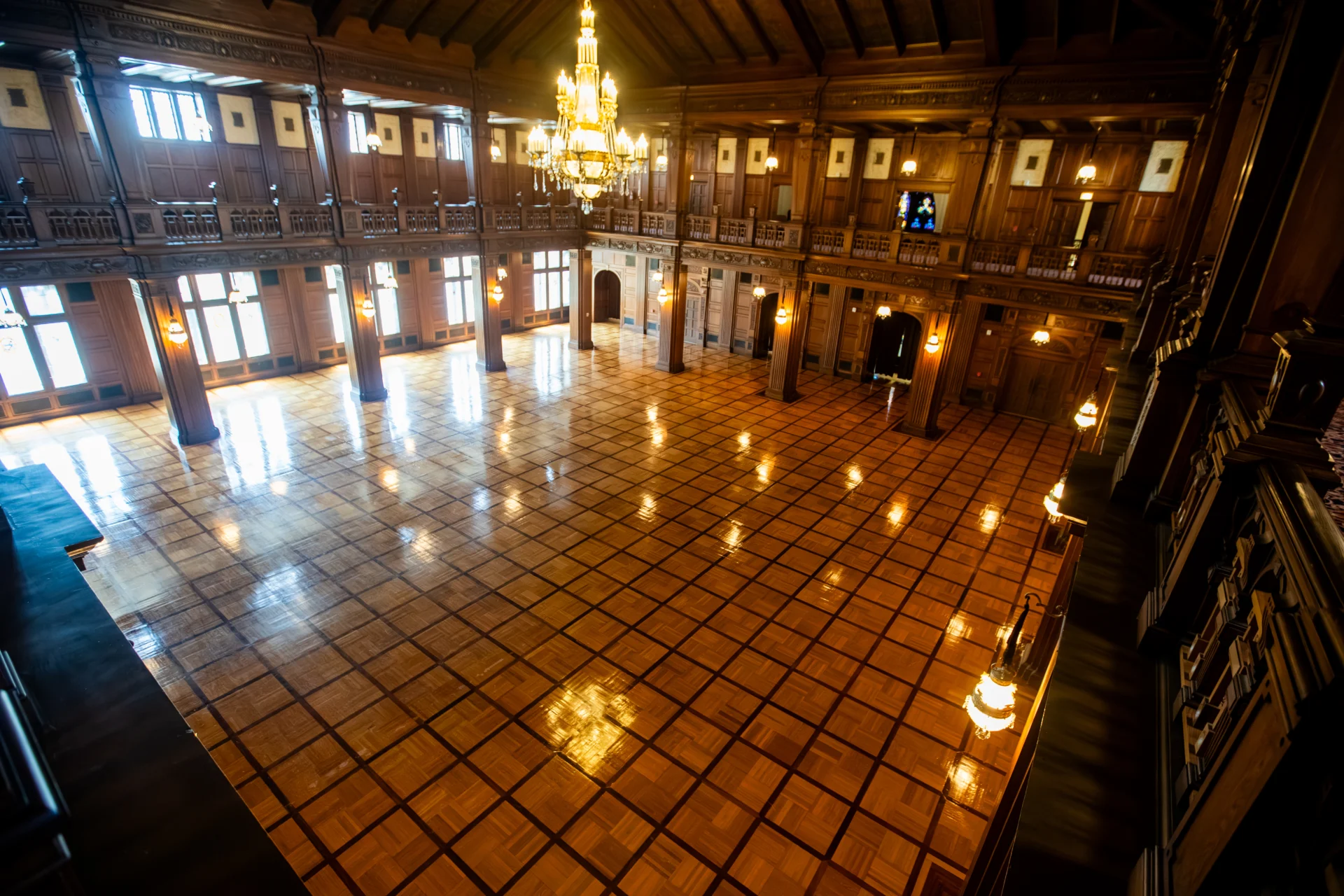 Balcony and Ballroom